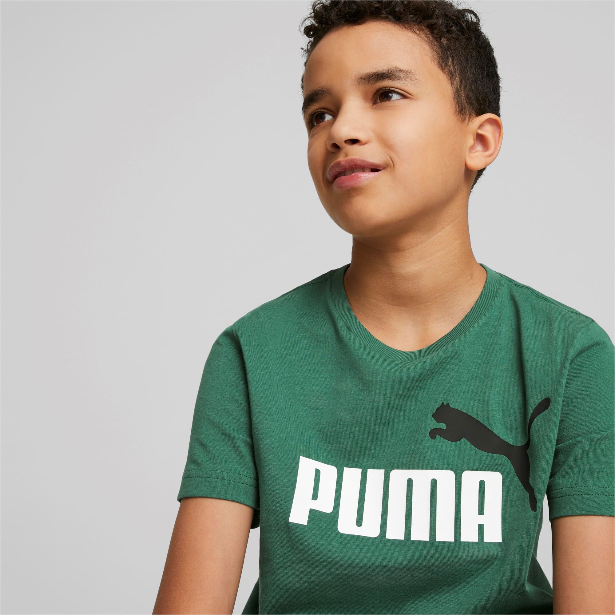 T-shirt Criança Puma Ess Logo - Image 2