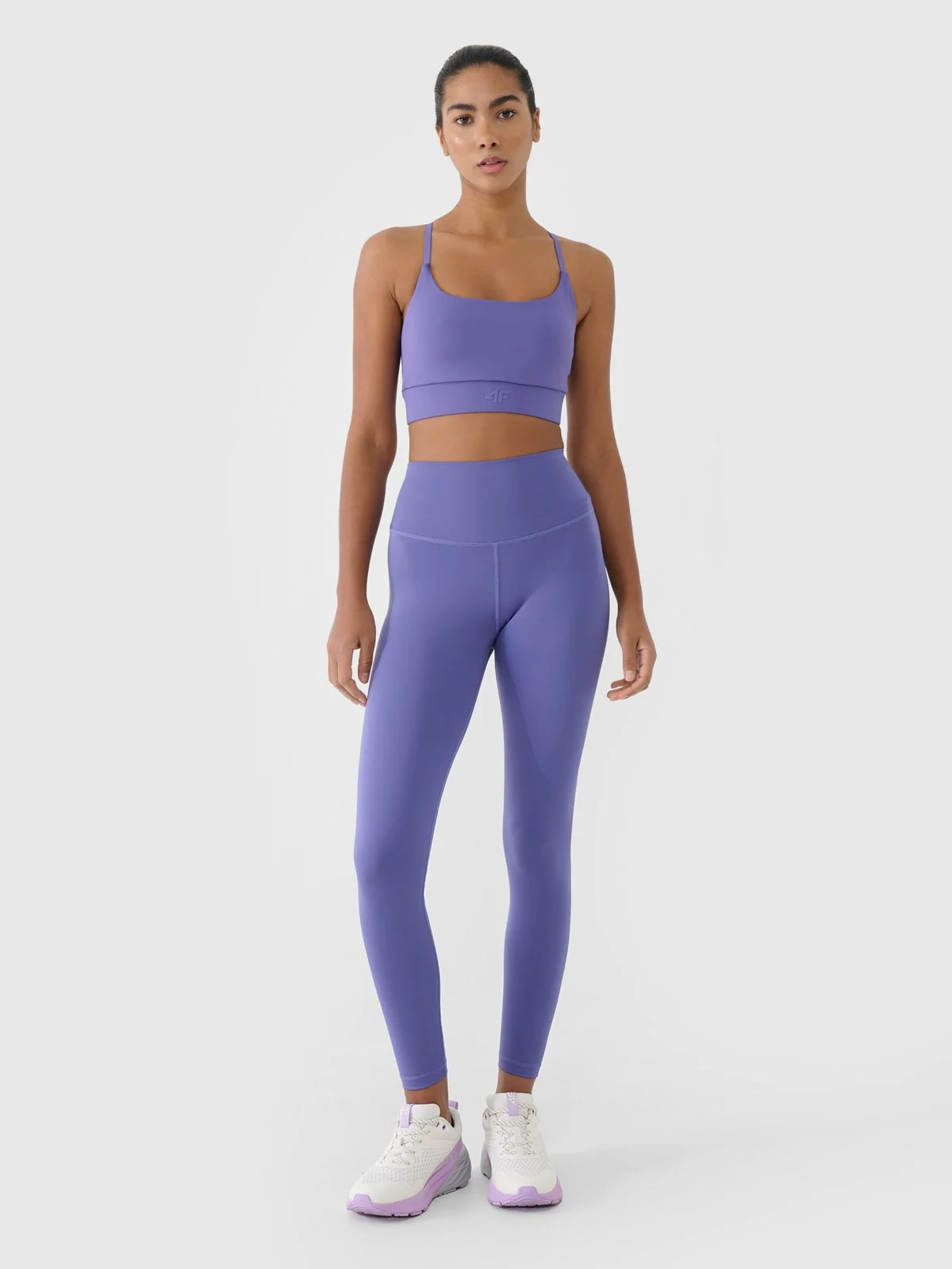 Leggings de Lycra Cintura Alta Mulher 4F - Image 5