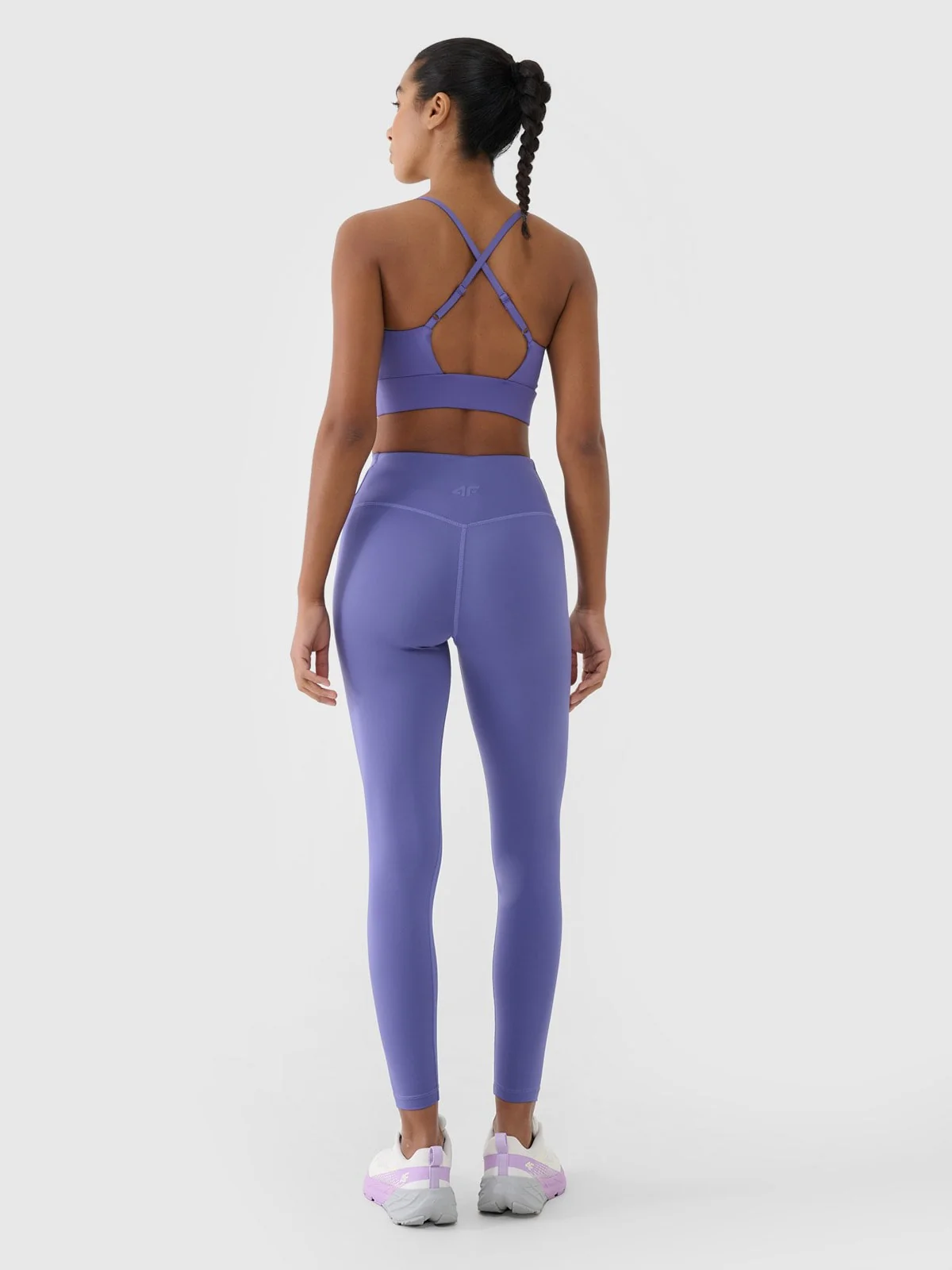 Leggings de Lycra Cintura Alta Mulher 4F - Image 7