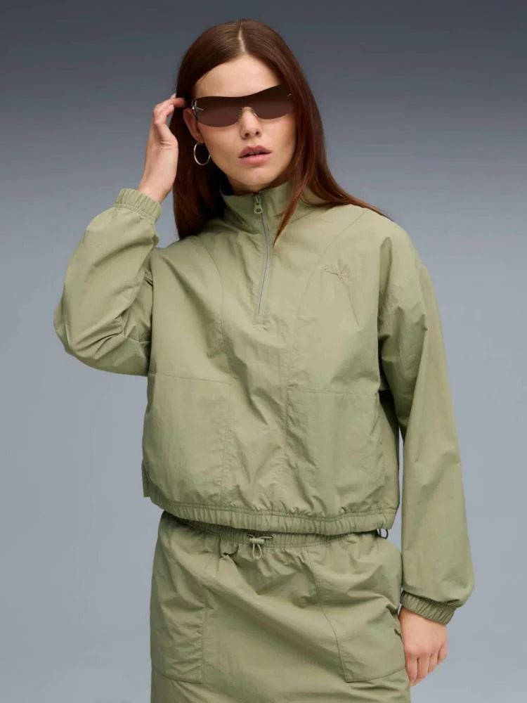 Sweatshirts Meio Fecho Mulher Puma Relaxed