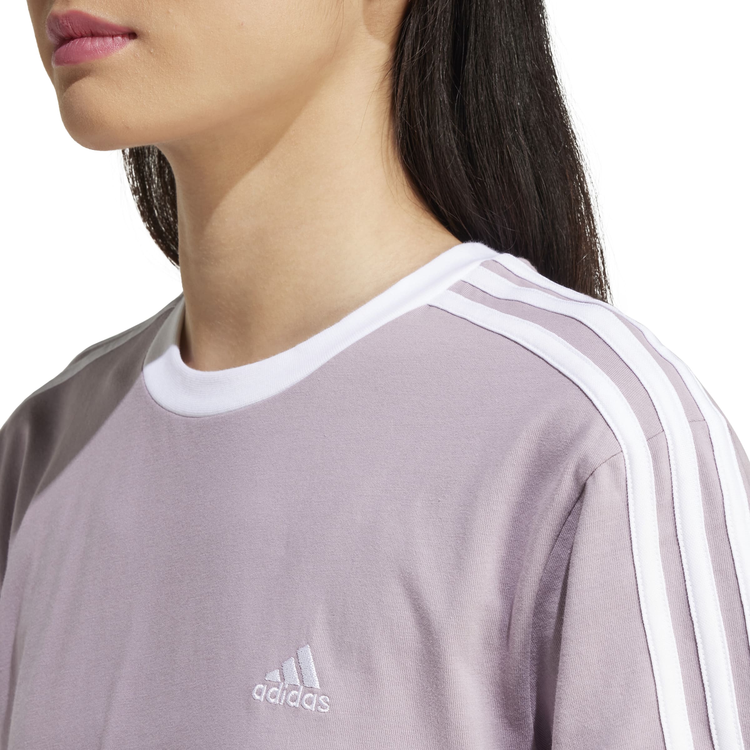 T-shirts de Algodão Adidas 3-Stripes Essentials - Image 4
