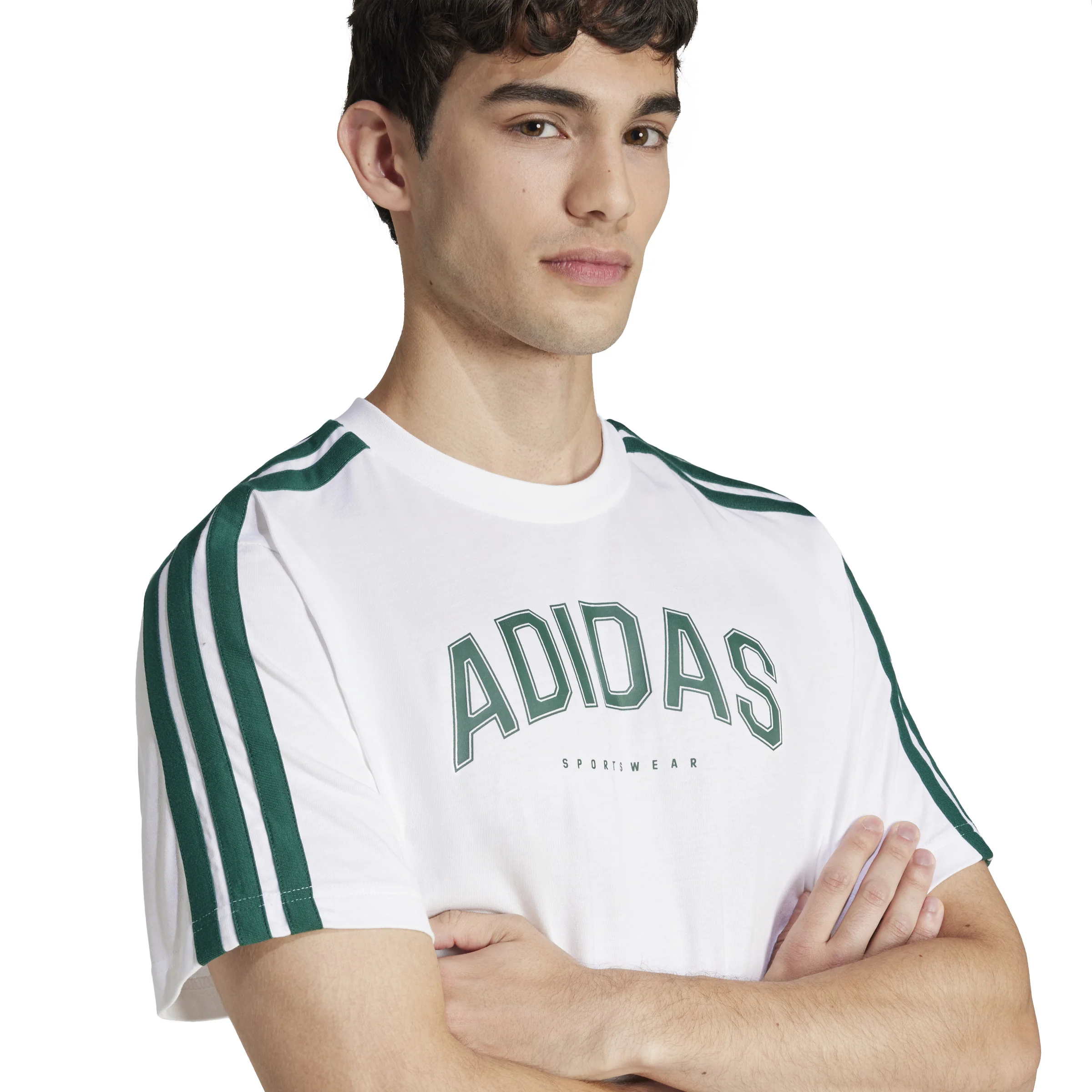 T-shirts de Algodão Homem Adidas Colleg - Image 2