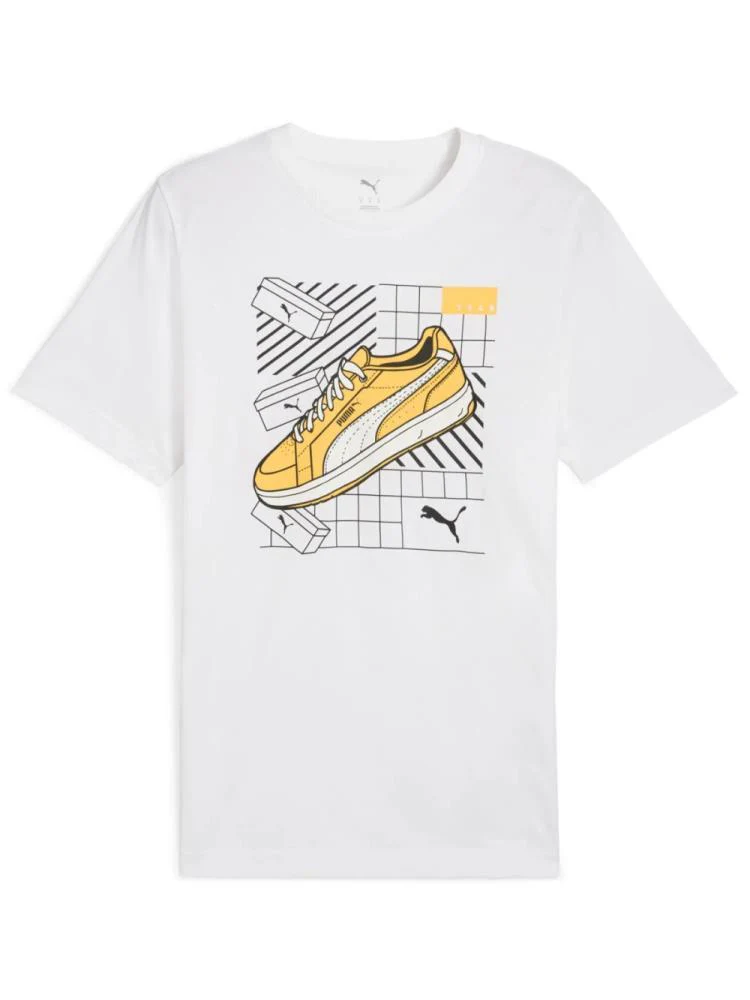 T-shirts de Algodão Homem Puma Graphics Sneaker - Image 3