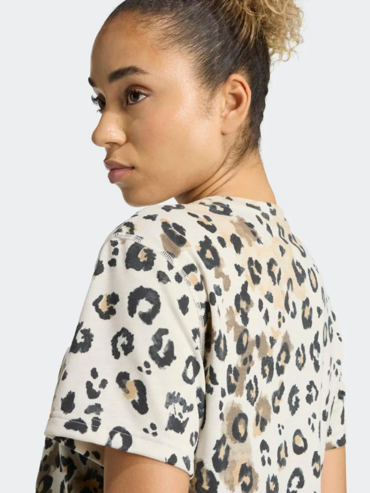 T-shirts Mulher Adidas Essentials Print - Image 4
