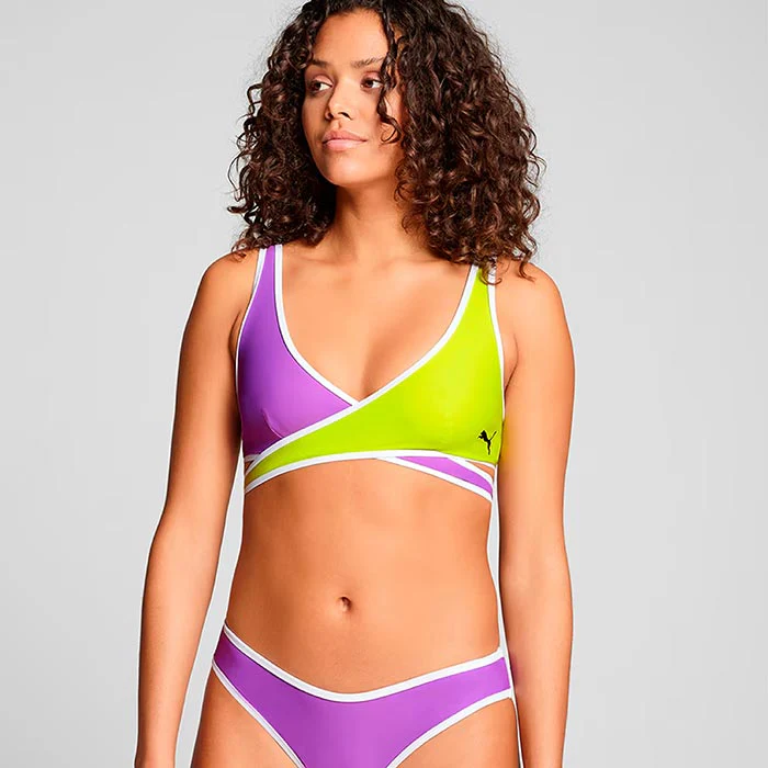 Tops de Biquíni Puma Contour Plunge - Image 2