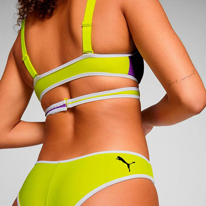 Tops de Biquíni Puma Contour Plunge - Image 5